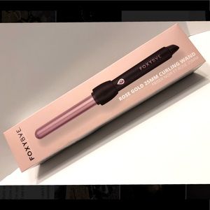 FoxyBae 25mm Rose Gold Curling Wand FabFitFun Ed.